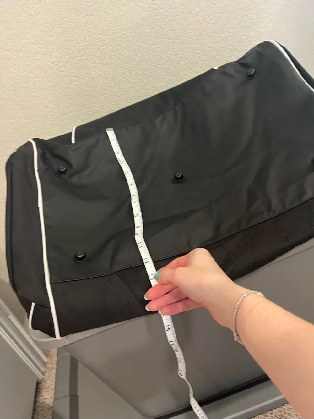 Baylor University Black Duffel